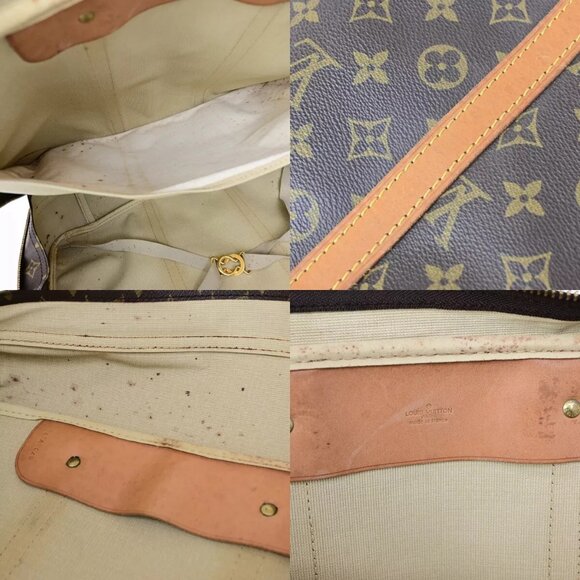 LOUIS VUITTON Sirius 45 Travel Hand Bag Monogram Leather Brown - Picture 14 of 15